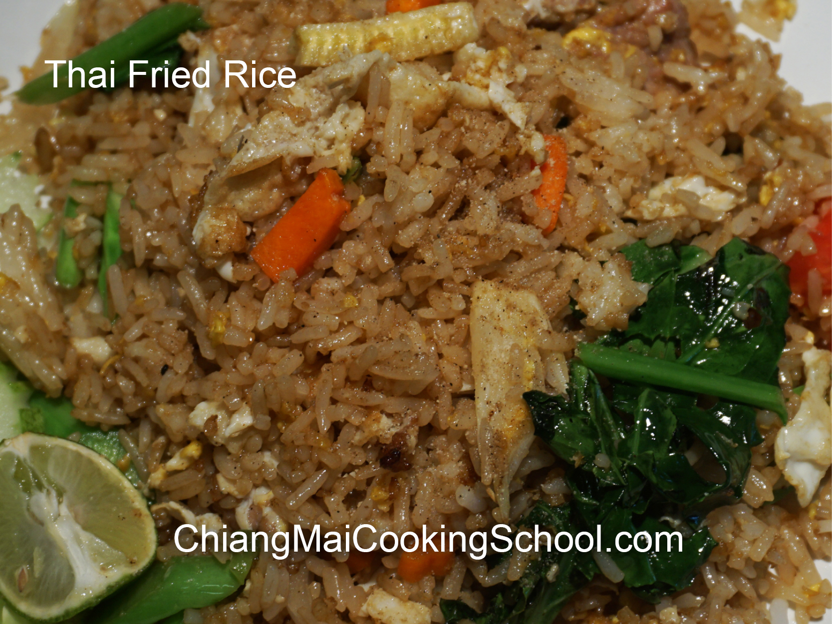 Delicious Fried Rice from Chiang Mai Cooking School